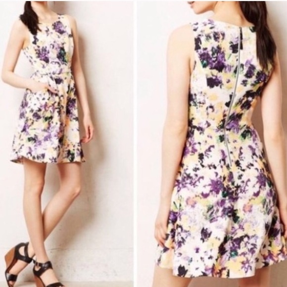 Anthropologie “Maeve” Pebble Print Dress - Picture 3 of 5